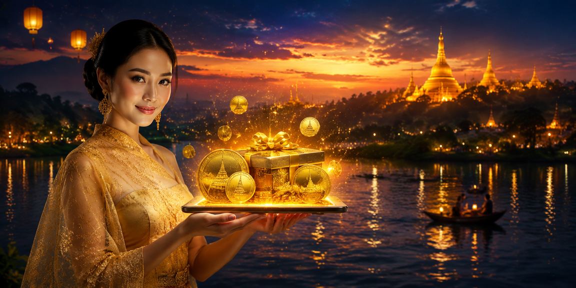 ပုဂံနန်းတော်များကို နောက်ခံထား၍ ငွေစာရင်းအချက်အလက်များကို ပြသနေသော မော်ဘိုင်းစက်